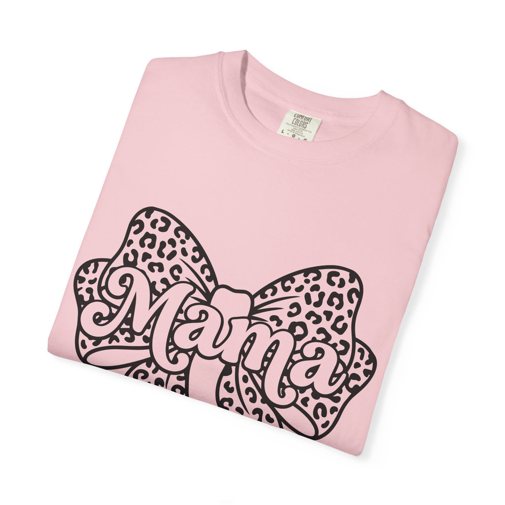 Mama Leopard Bow T-Shirt