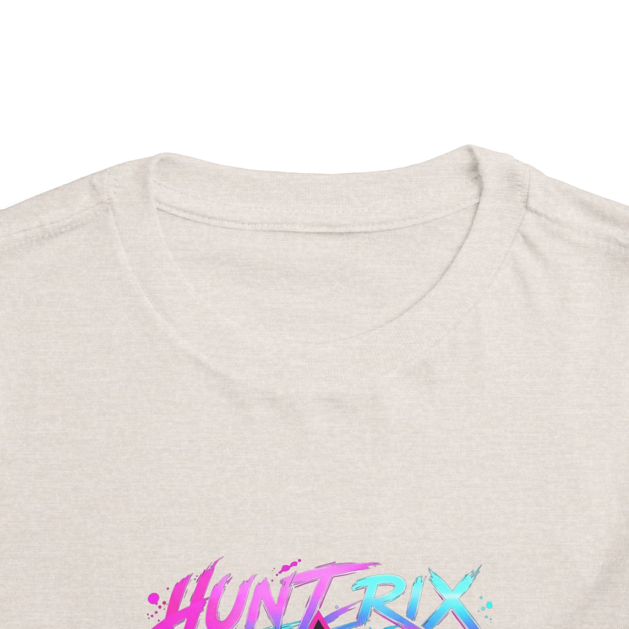 Toddler Tee — 'Huntrix' Neon Anime Girl Squad Graphic