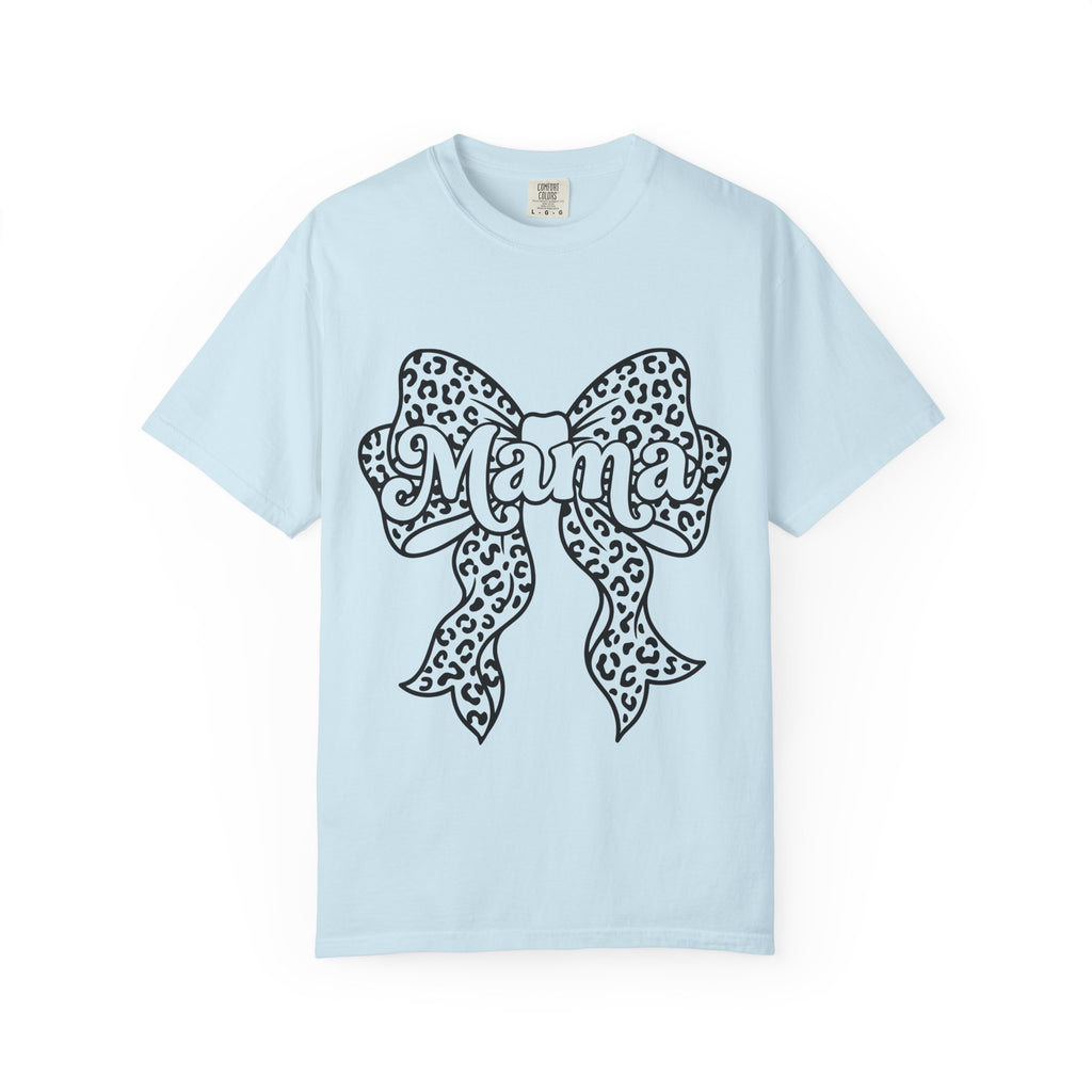 Mama Leopard Bow T-Shirt