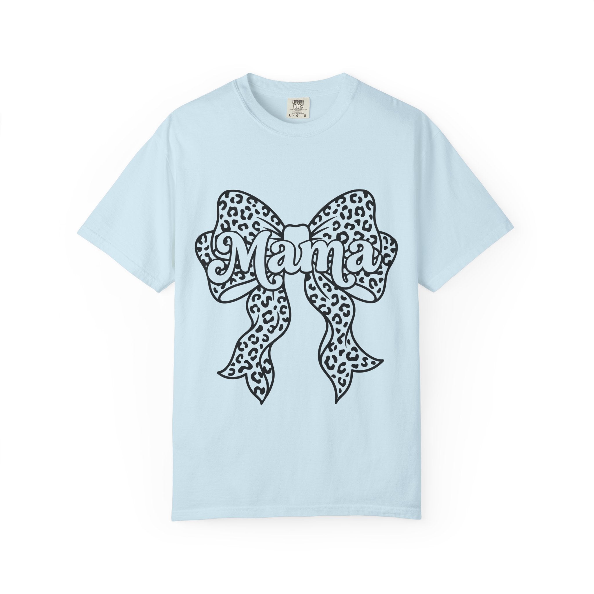 Mama Leopard Bow T-Shirt