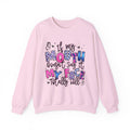 Crewneck Sweatshirt — “If My Mouth Doesn’t Say It My Face Totally Will” Graphic