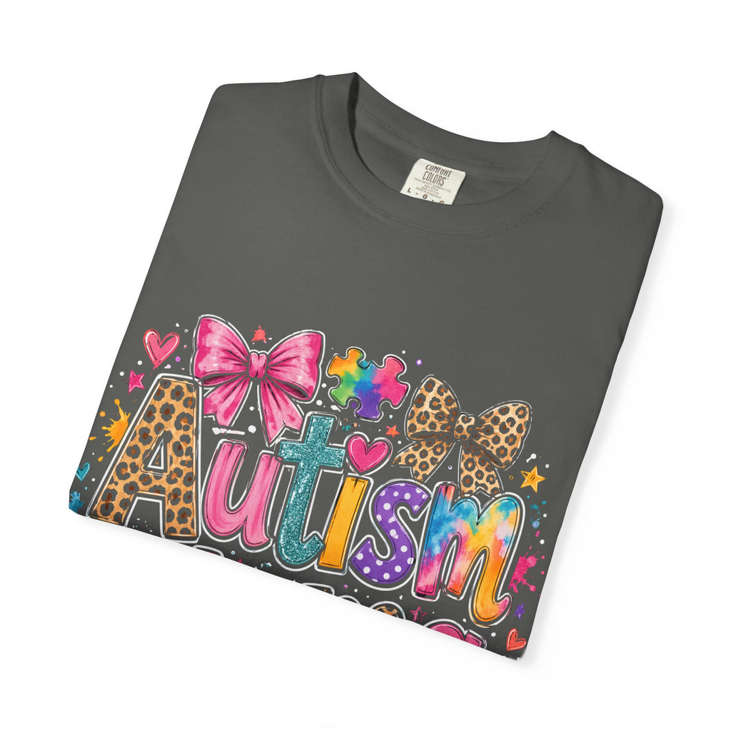 Autism Mama T-Shirt — Colorful Puzzle Heart Mom Tee for Autism Awareness