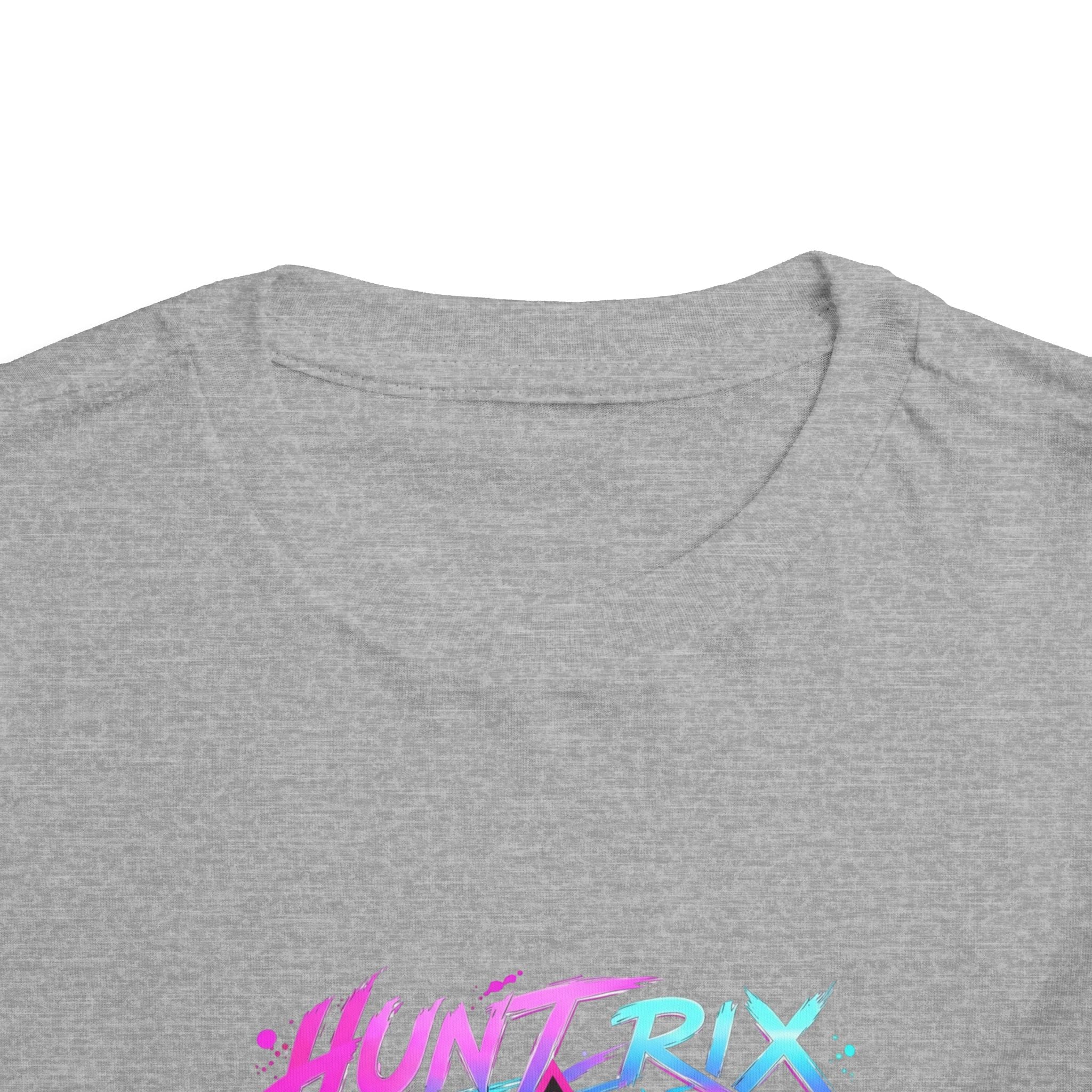 Toddler Tee — 'Huntrix' Neon Anime Girl Squad Graphic