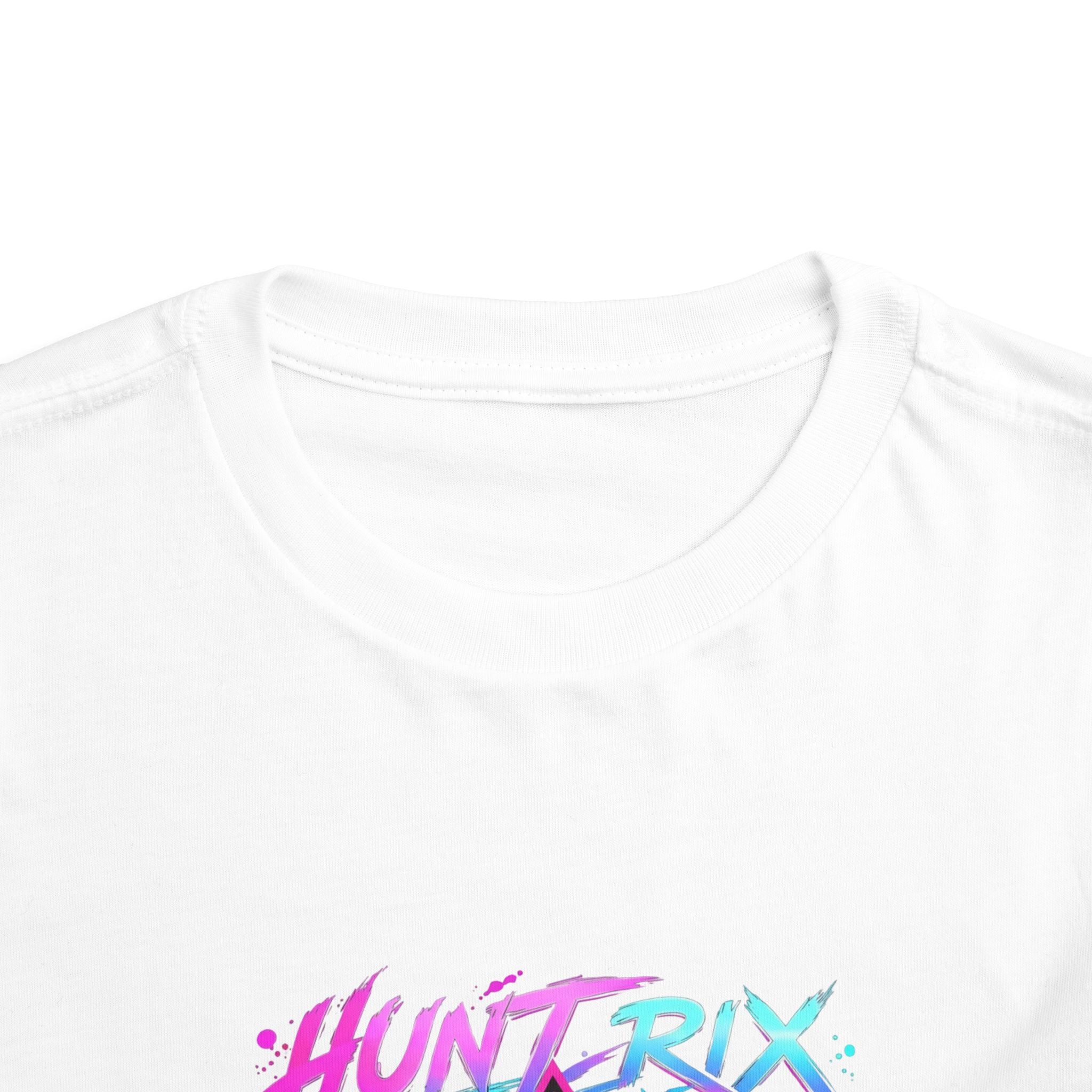 Toddler Tee — 'Huntrix' Neon Anime Girl Squad Graphic
