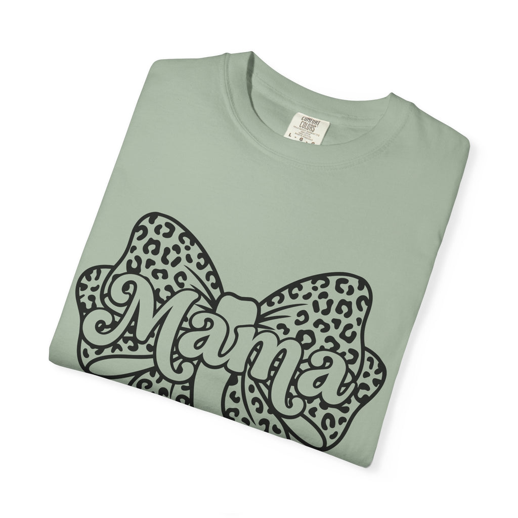 Mama Leopard Bow T-Shirt