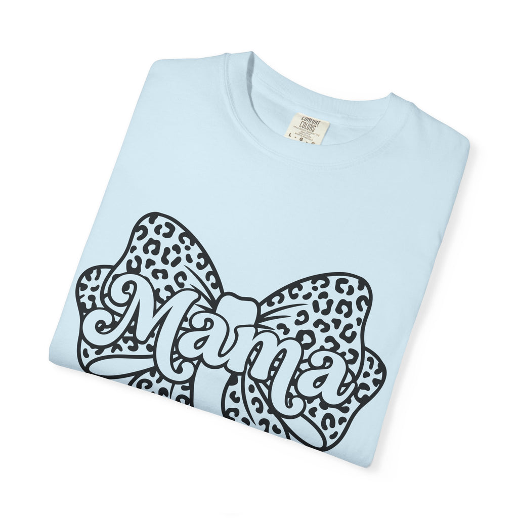 Mama Leopard Bow T-Shirt