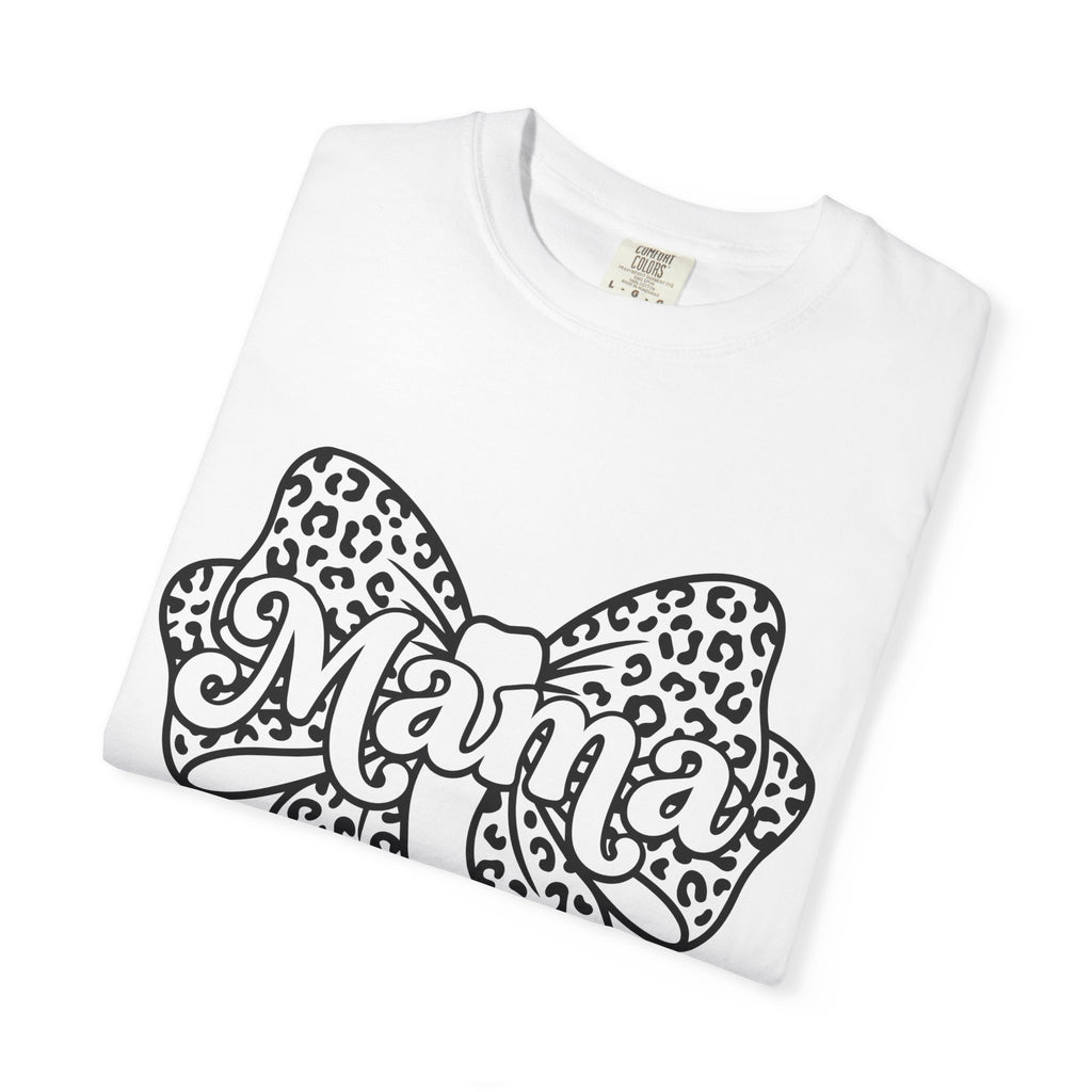 Mama Leopard Bow T-Shirt