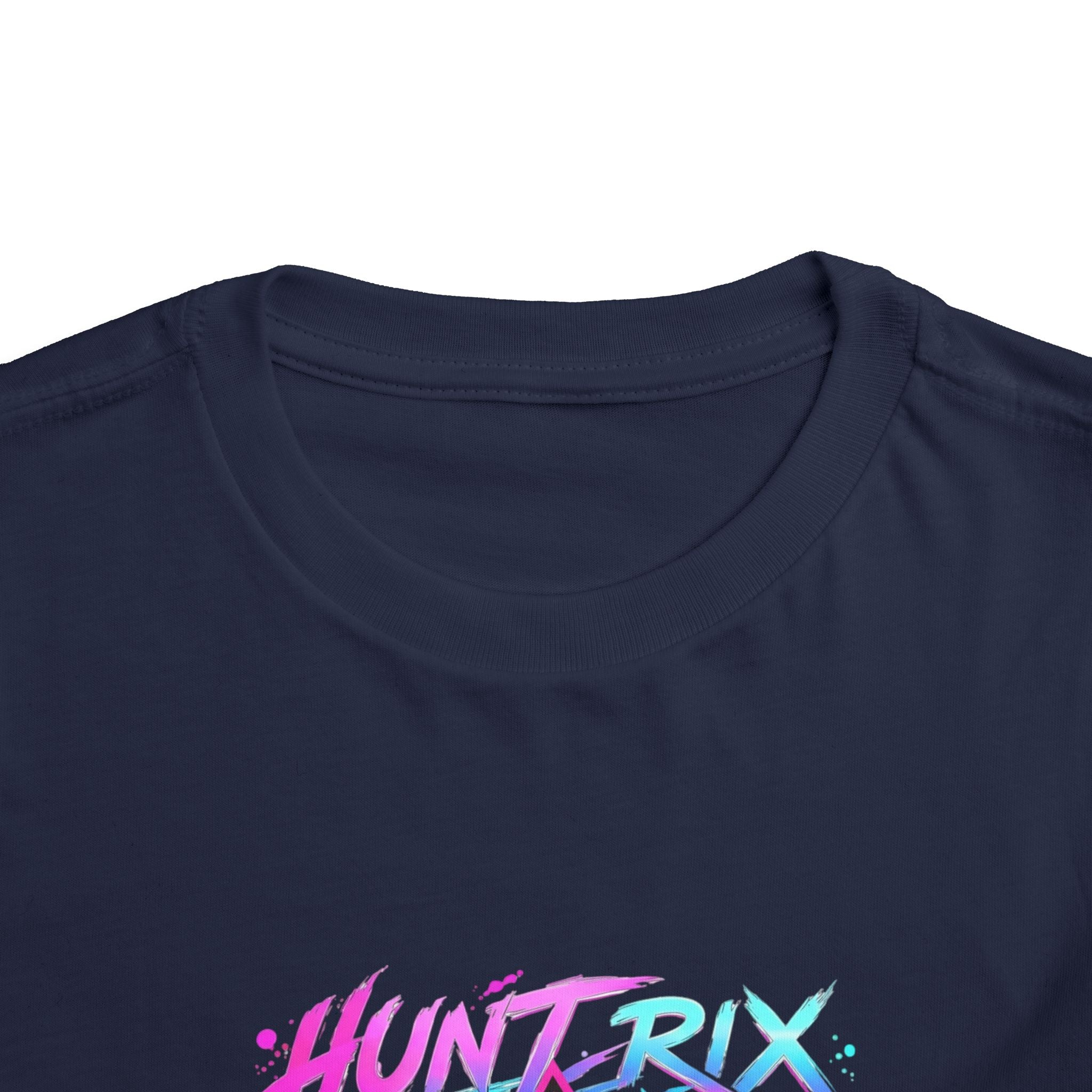 Toddler Tee — 'Huntrix' Neon Anime Girl Squad Graphic